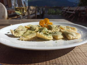 Hausgemachte Schlutzkrapfen