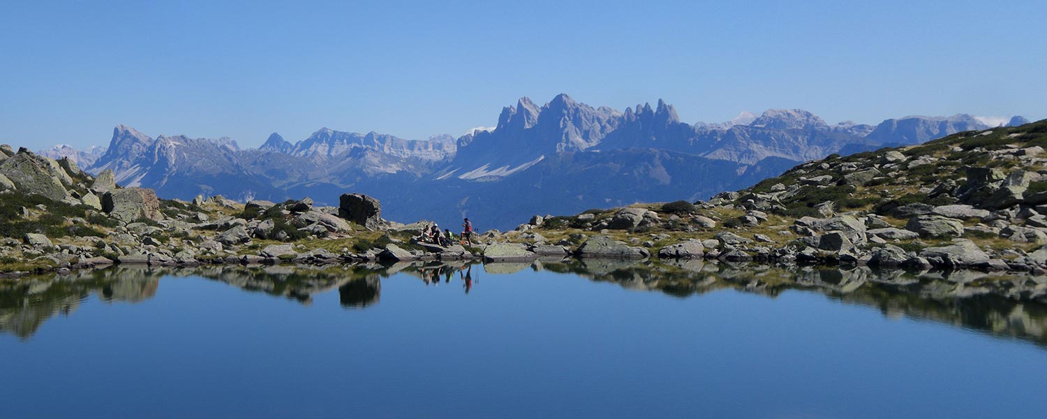 Alpe di Villandro – escursione fino al lago Toten e godere la vista panoramica sulle Dolomiti