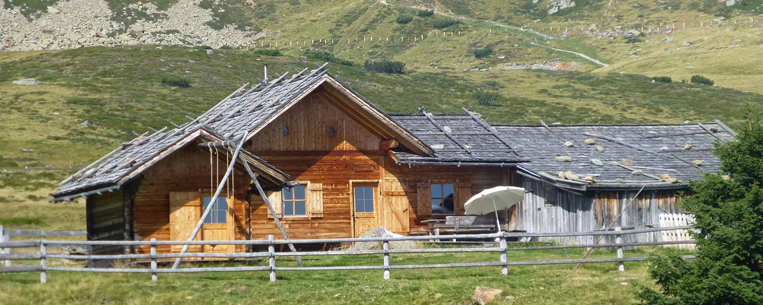 Almhütte vom Winkler Hof auf der Villanderer Alm