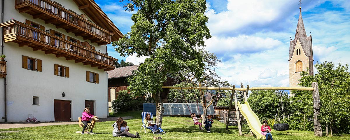 Urlaub auf dem Bauernhof mit Spielplatz